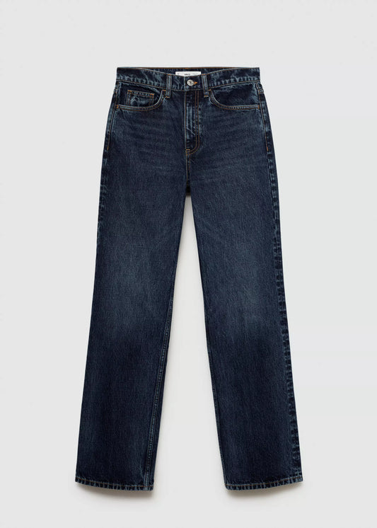 MNG High Waist Straight Jeans