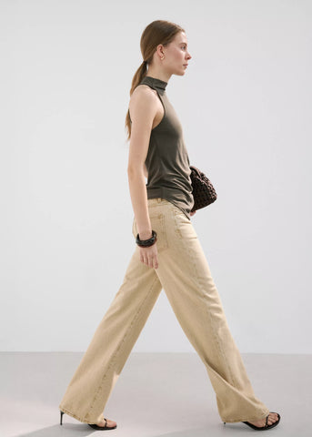 MNG Danila High-Waisted Wide Leg Jeans