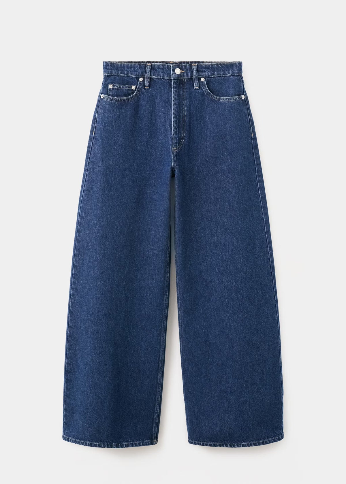 MNG Wide Leg Mid-Rise Jeans