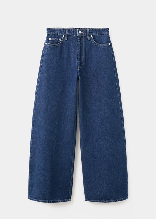 MNG Wide Leg Mid-Rise Jeans