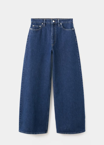 MNG Wide Leg Mid-Rise Jeans