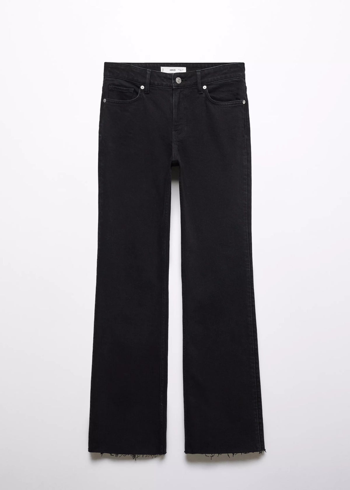 MNG Medium-Rise Flared Jeans