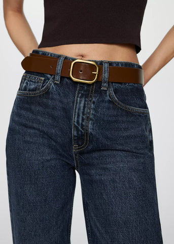 MNG High Waist Straight Jeans