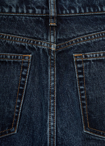 MNG High Waist Straight Jeans