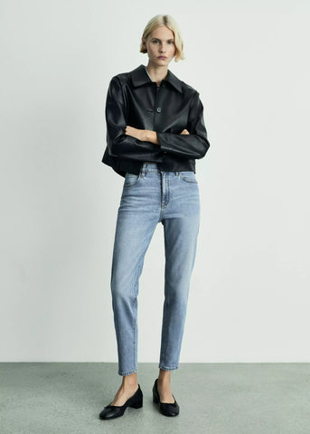 MOM Confort Tiro Alto Womens Jeans