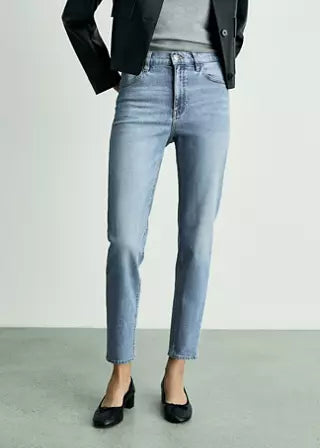 MOM Confort Tiro Alto Womens Jeans