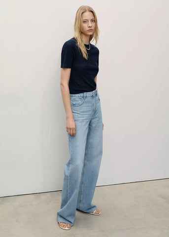 MNG Danila High-Waisted Wide Leg Jeans