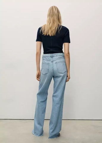 MNG Danila High-Waisted Wide Leg Jeans