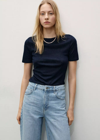 MNG Danila High-Waisted Wide Leg Jeans