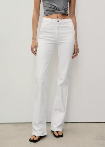 MNG Fiona Flared Mid-Rise Jeans