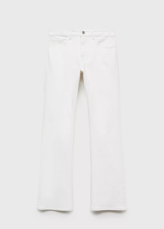 MNG Fiona Flared Mid-Rise Jeans