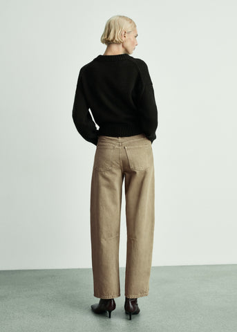 MNG High-Waist Balloon Jeans