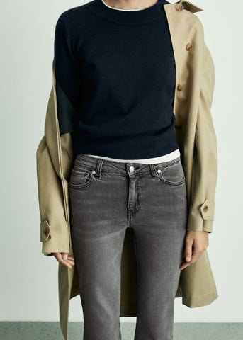 MNG Sienna Flared Cropped Jeans