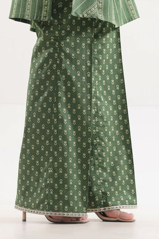 SAYA Unstitched Printed Lawn 3 Piece Suit