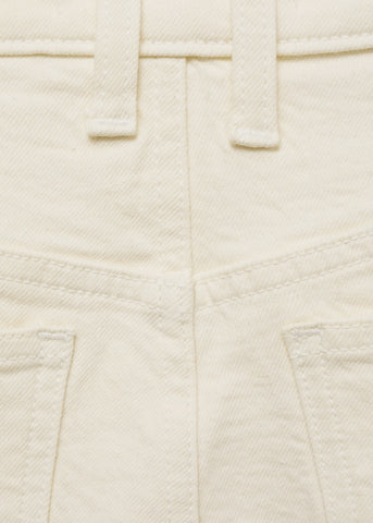 MNG Mid Waist Culotte Jeans
