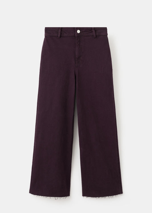 Catherin Culotte High-Rise Womens Jeans