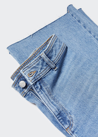 MNG Catherin High-Rise Culotte Jeans