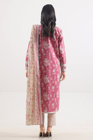 SAYA Unstitched Printed Lawn 3 Piece Suit