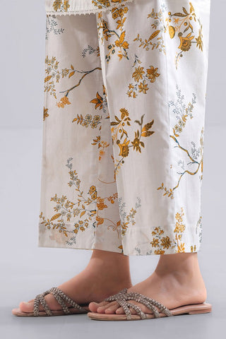 SAYA Unstitched Printed Lawn 3 Piece Suit