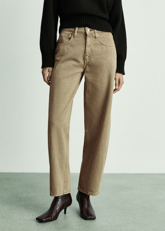 MNG High-Waist Balloon Jeans