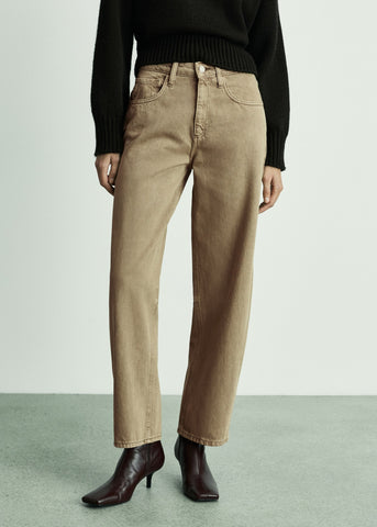 MNG High-Waist Balloon Jeans