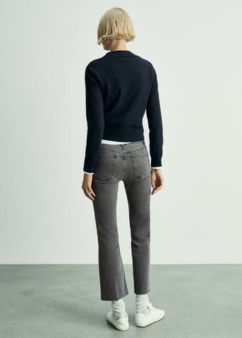 MNG Sienna Flared Cropped Jeans