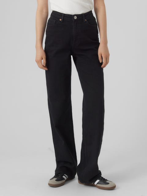 VEROMODA VMTESSA High Rise Wide Leg Fit Jeans
