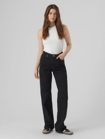 VEROMODA VMTESSA High Rise Wide Leg Fit Jeans